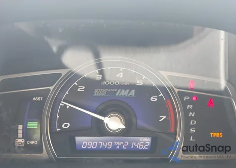 2008 Honda Civic Hybrid z USA, uszkodzony, nr VIN JHMFA36258S031079